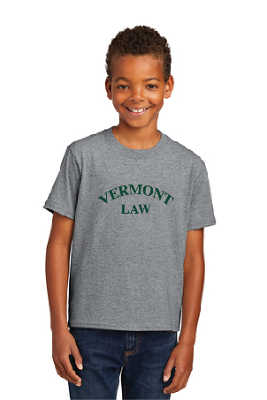 Youth Vermont Law Tee - Grey